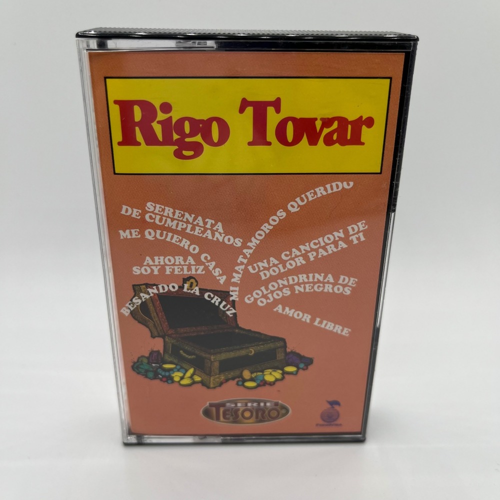 Rigo Tovar Serie Tesoro Cassette Tape 1996 Fonovisa Latin EFC 1461 Mi Matamoros